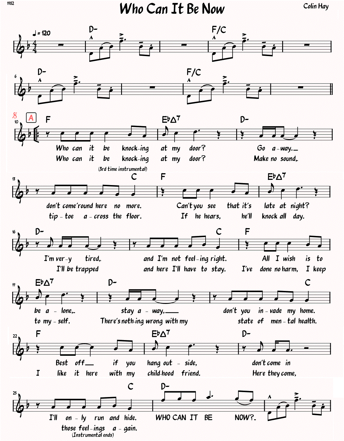 Sheet Music